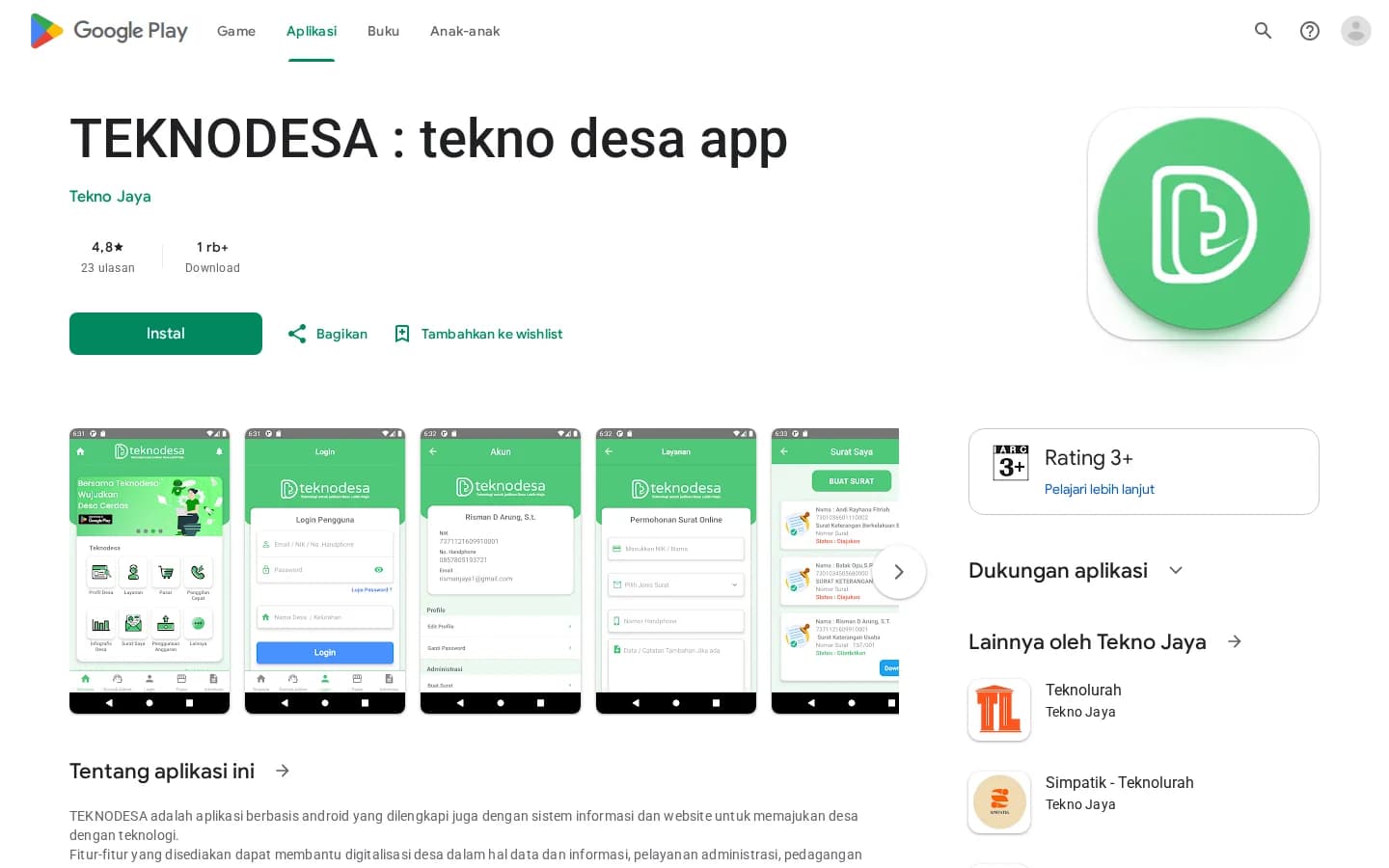 TeknoDesa preview